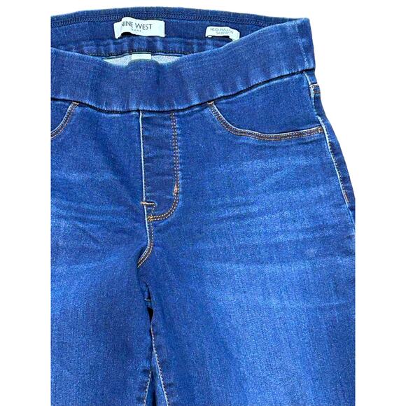 Nine West Women's Heidi‎ Pull-On Skinny Crop Jeans - Size 6 - Picture 6 of 10